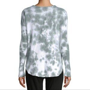 Theo & Spence Tie-Dye Long Sleeve Top Sweater